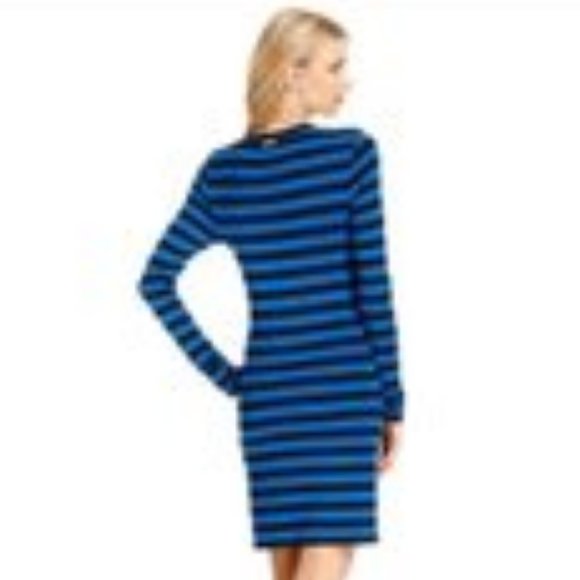 NWOT Michael Kors knit striped womens dress L - Picture 2 of 7